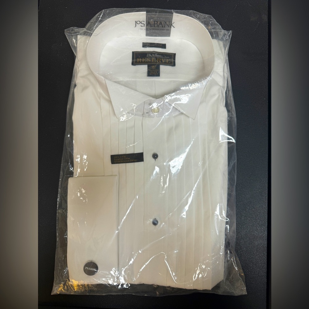 Jos. A Banks Mens Tall Tuxedo Shirt